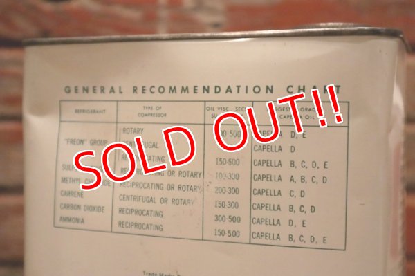 画像4: dp-240508-72 TEXACO / CAPELLA OIL 1960's ONE U.S. GALLON CAN