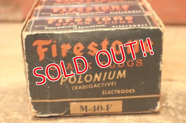 画像11: dp-240508-110 Firestone SPARK PLUGS / 1940's "M-40-F" Box of 10