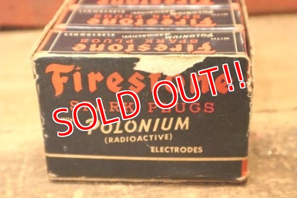 画像10: dp-240508-110 Firestone SPARK PLUGS / 1940's "M-40-F" Box of 10