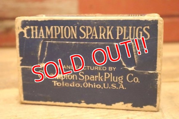 画像16: dp-240508-108 CHAMPION SPARK PLUGS / 1930's-1940's "H-10" Box of 9