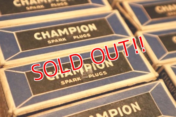 画像7: dp-240508-108 CHAMPION SPARK PLUGS / 1930's-1940's "H-10" Box of 9