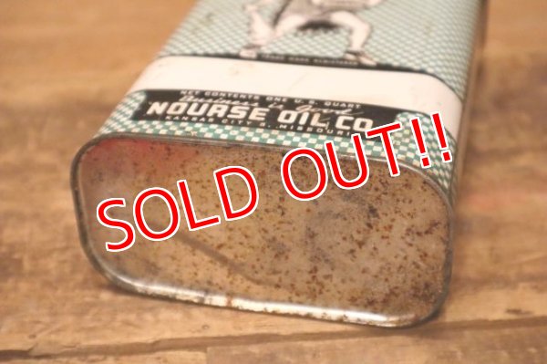 画像7: dp-230901-79 NOURSE OIL Co, / 1940's One U.S. Quart Can
