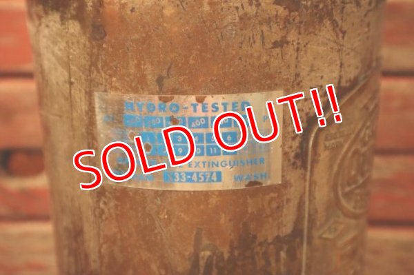 画像7: dp-240508-81 QUICK AID / 1960's Metal Fire Extinguisher