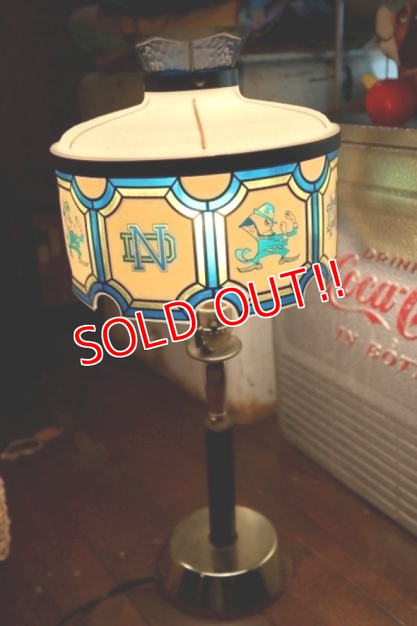 画像2: dp-240418-18 University of Notre Dame / Vintage Desk Light
