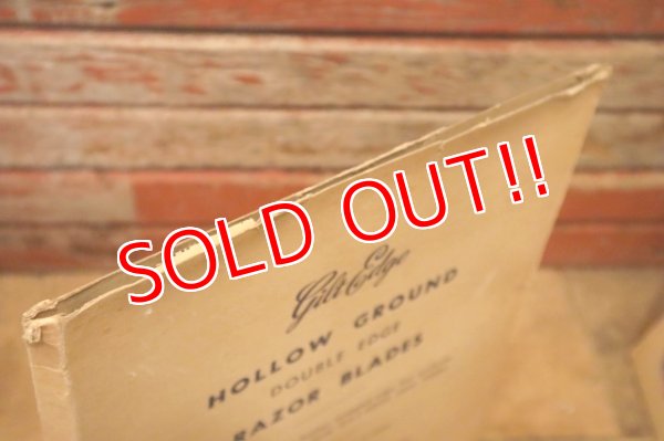 画像13: dp-240508-07 HOLLOW GROUND 1940's RAZOR BLADE DISPLAY