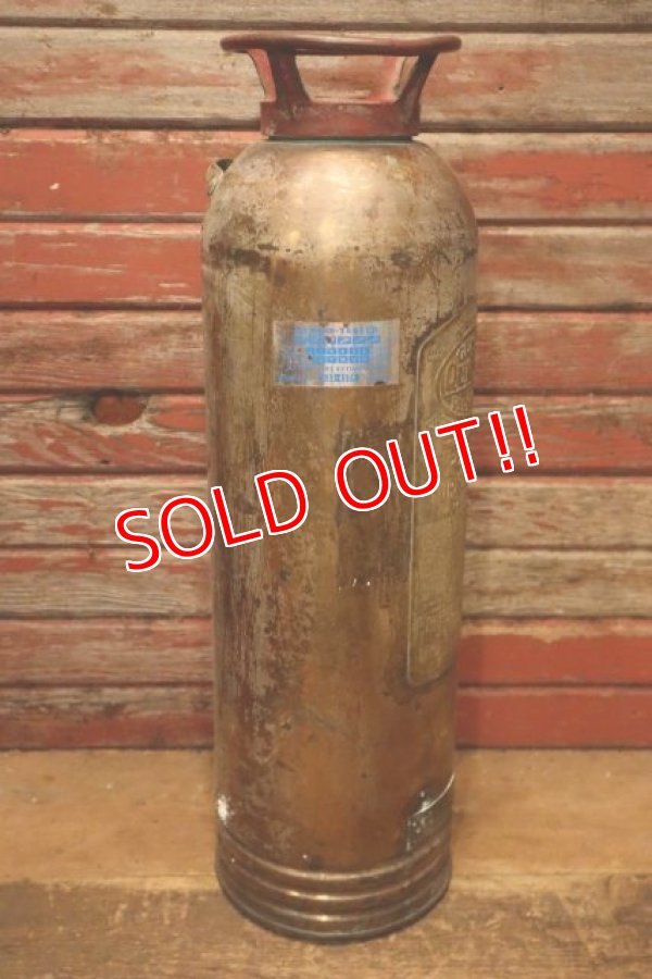 画像6: dp-240508-81 QUICK AID / 1960's Metal Fire Extinguisher