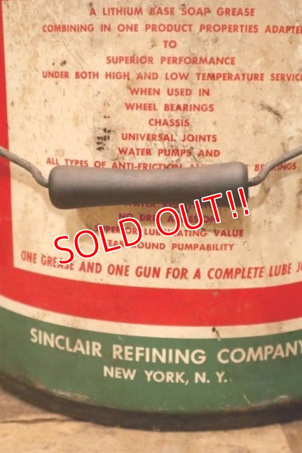 画像6: dp-240508-88 SINCLAIR / LITHOLINE MULTI-PURPOSE GREASE 1950's 5 Gallons Can