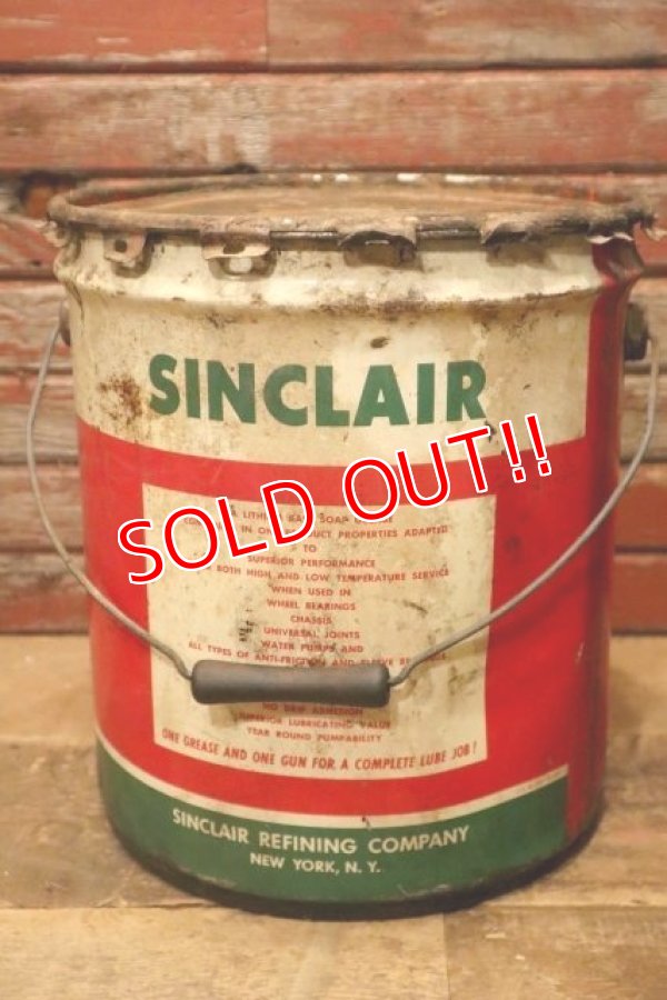 画像5: dp-240508-88 SINCLAIR / LITHOLINE MULTI-PURPOSE GREASE 1950's 5 Gallons Can