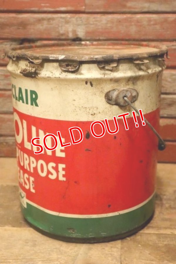 画像3: dp-240508-88 SINCLAIR / LITHOLINE MULTI-PURPOSE GREASE 1950's 5 Gallons Can