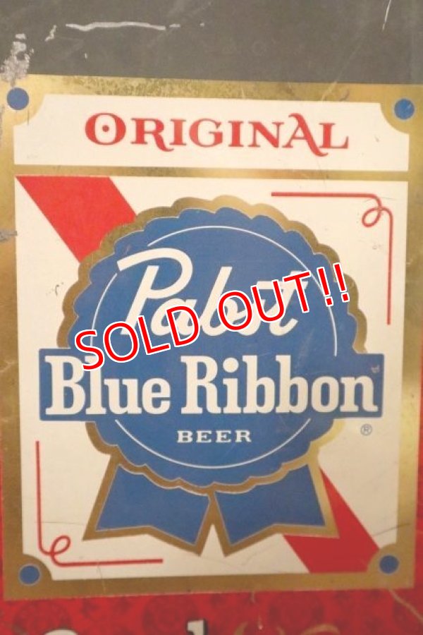 画像3: dp-231001-07 Pabst Blue Ribbon / 1960's Menu Chalkboard Sign
