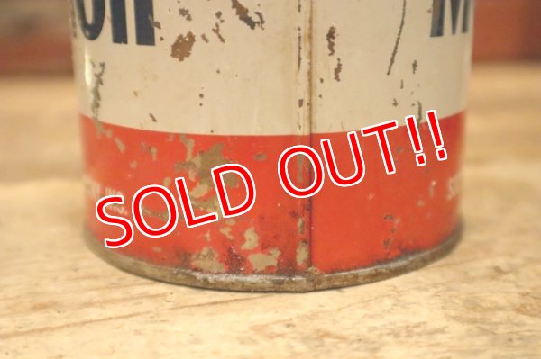 画像6: dp-240508-61 Mobiloil / 1950's One U.S. Quart Oil Can