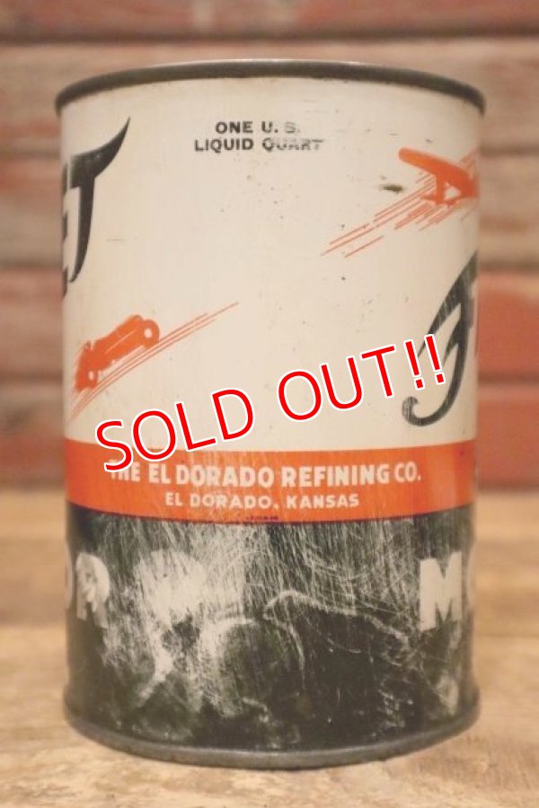 画像7: dp-240508-26 FLEET / 1950's MOTOR OIL One U.S. Quart Can