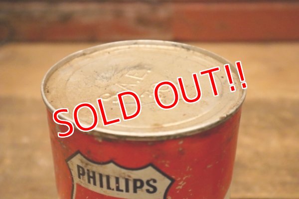 画像6: dp-240508-57 PHILLIPS 66 / SIXTY-SIX MOTOR OIL One U.S. Quart Can