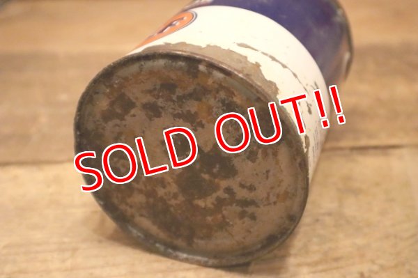 画像9: dp-240508-56 GULF / 1940's-1950's Gulfpride MOTOR One U.S. Quart Can