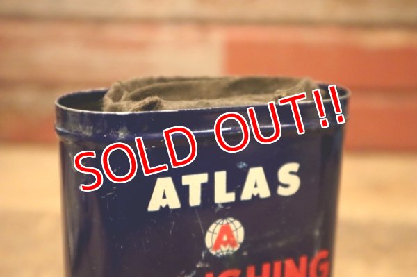 画像10: dp-240508-11 ATLAS / 1950's POLISHING CLOTH CAN