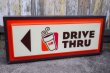 画像1: dp-240508-92 DD (DUNKIN' DONUTS) / DRIVE THRU SIGN