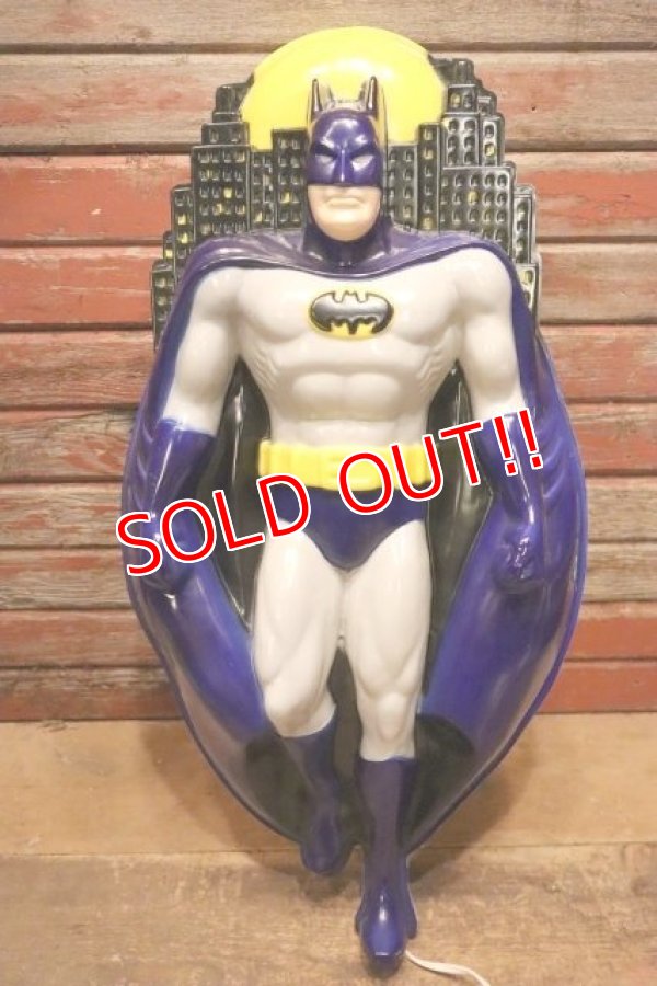 画像3: ct-240418-47 BATMAN / 1992 Lighted 3-D Wall Sign