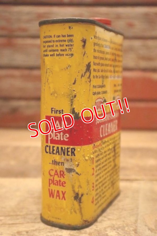 画像7: dp-240508-16 JOHNSON'S / car plate CLEANER Can