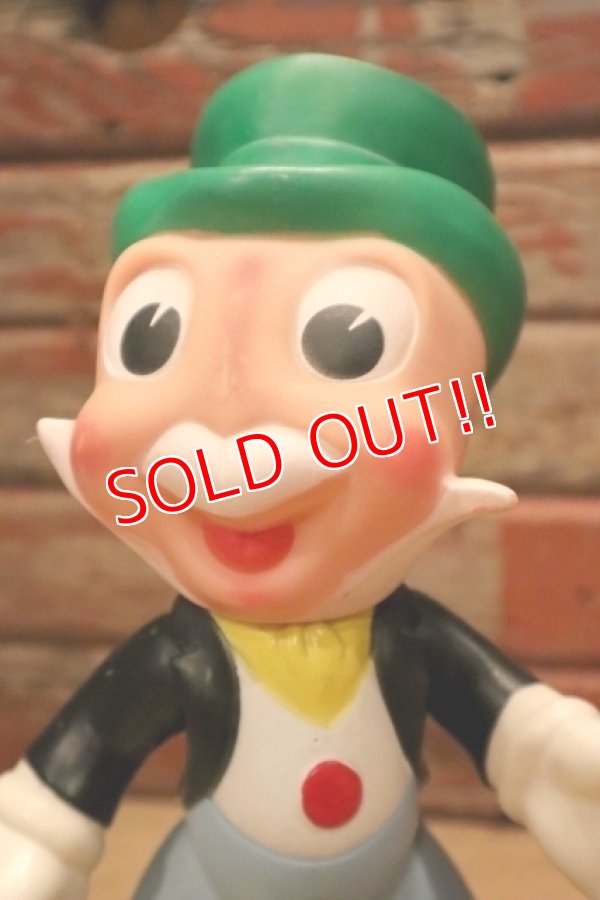画像2: ct-240418-14 Jiminy Cricket / Ledraplastic 1960's Rubber Doll