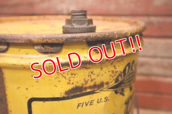 画像7: dp-240508-30 Cen-Pe-Co LUBRICANTS / 1960's 5 U.S.GALLONS Oil Can