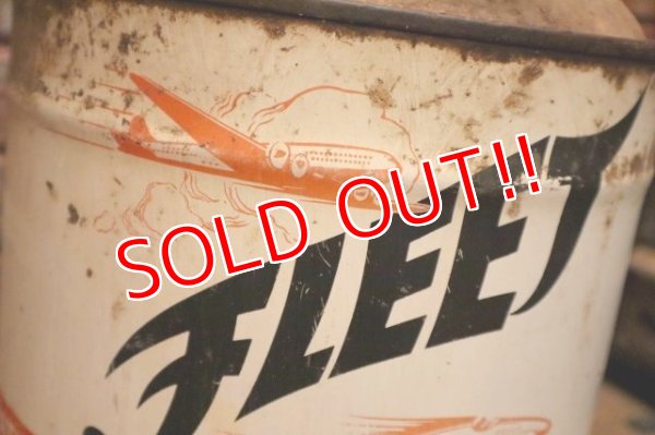 画像2: dp-240508-53 THE K-T OIL CORPOLATION / 1953 FLEET 5 U.S. GALLONS GREASE CAN