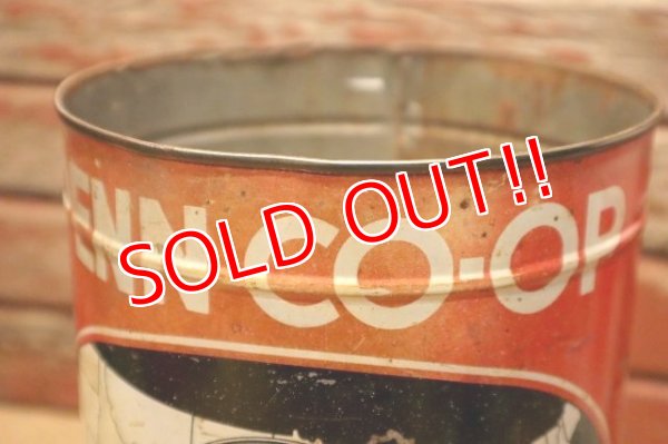 画像3: dp-240508-28 PENN CO-OP MOTOR OIL  5 U.S. Quarts Can