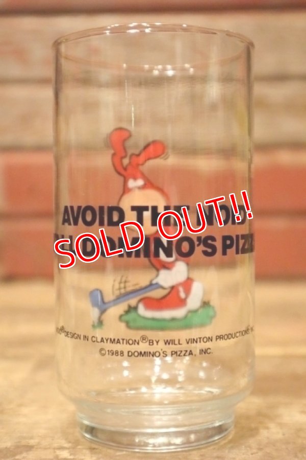 画像3: gs-240605-14 Domino Pizza / 1987 Noid Glass "Golf"