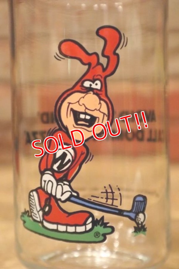 画像2: gs-240605-14 Domino Pizza / 1987 Noid Glass "Golf"
