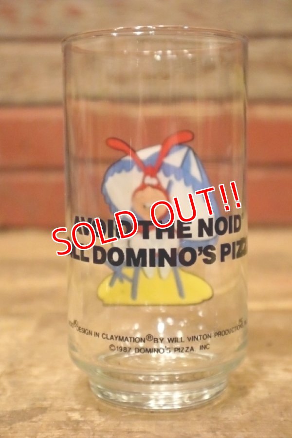 画像3: gs-240605-15 Domino Pizza / 1988 Noid Glass