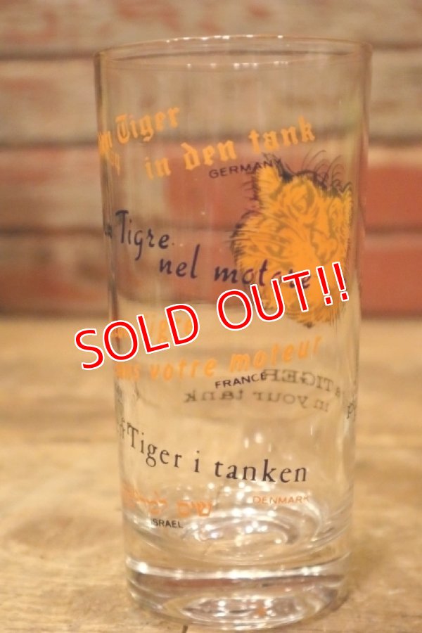 画像4: gs-240605-07 Esso Tiger / 1960's-1970's Glass Tumbler