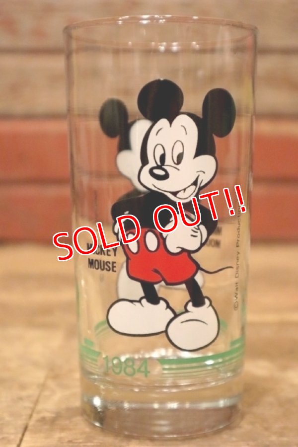画像4: gs-240605-23 Mickey Mouse / Hook's Drug Store 1984 Promotion Glass