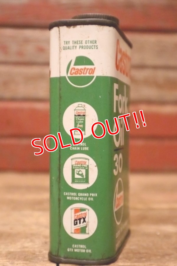 画像5: dp-240207-07 Castrol / 1960's Fork Oil 30 One Pint Can