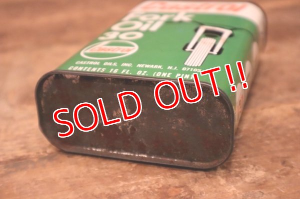 画像7: dp-240207-07 Castrol / 1960's Fork Oil 30 One Pint Can