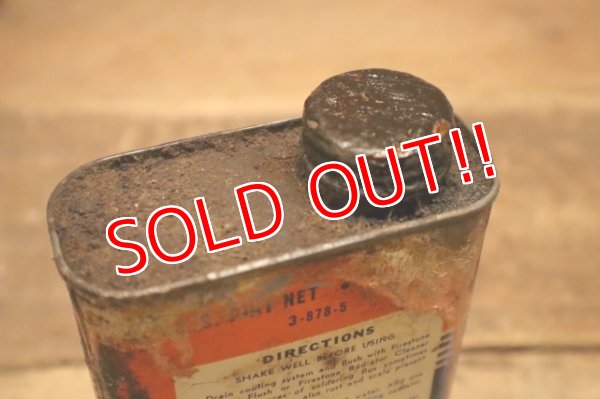 画像7: dp-240508-49 Firestone / 1940's-1950's RADIATOR RUST RESISTOR CAN