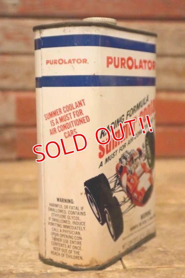 画像4: dp-240207-07 PUROLATOR RACING FORMULA Summer Coolant Can
