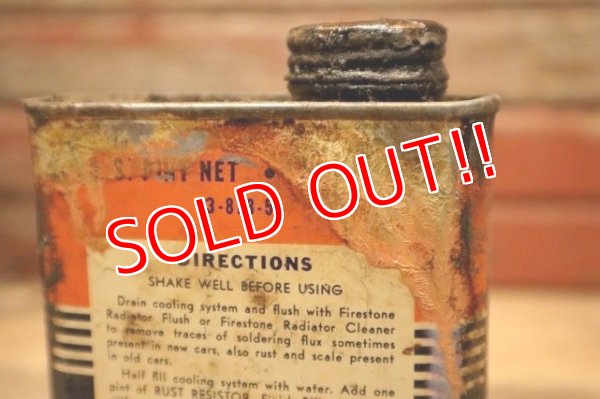 画像4: dp-240508-49 Firestone / 1940's-1950's RADIATOR RUST RESISTOR CAN