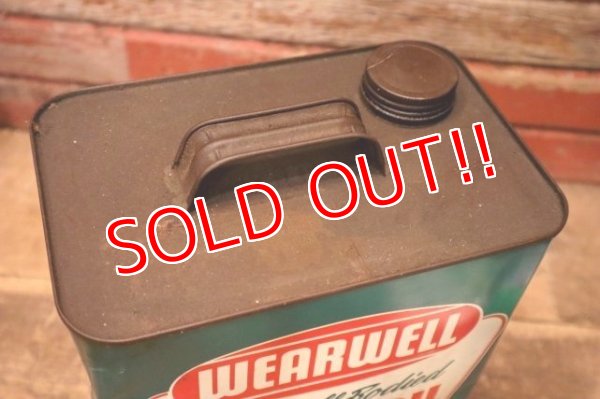 画像6: dp-240508-17 WEARWELL MOTOR OIL 2 U.S. GALLONS CAN