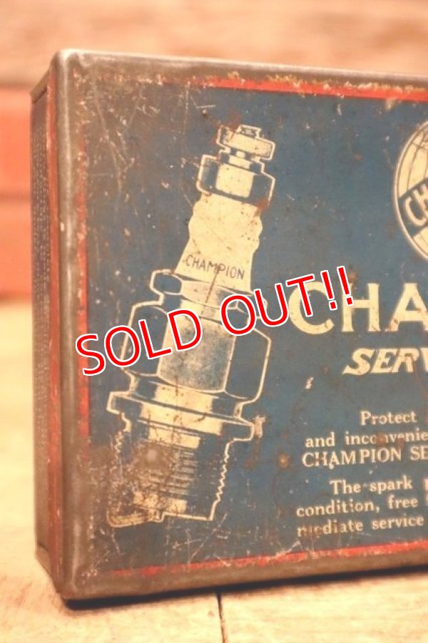 画像3: dp-240605-01 CHAMPION / 1930's SERVICE KIT TIN BOX