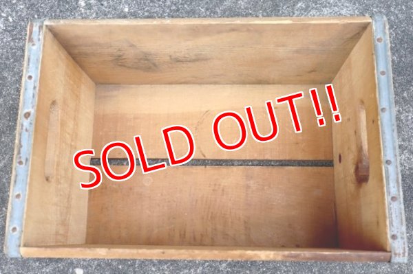 画像8: dp-240604-10 SEVEN UP 7up / 1960's Wood Box