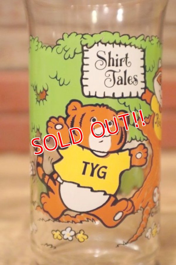 画像2: gs-240605-02 Shirt Tales / 1980's Glass (高さ約13.8cm)