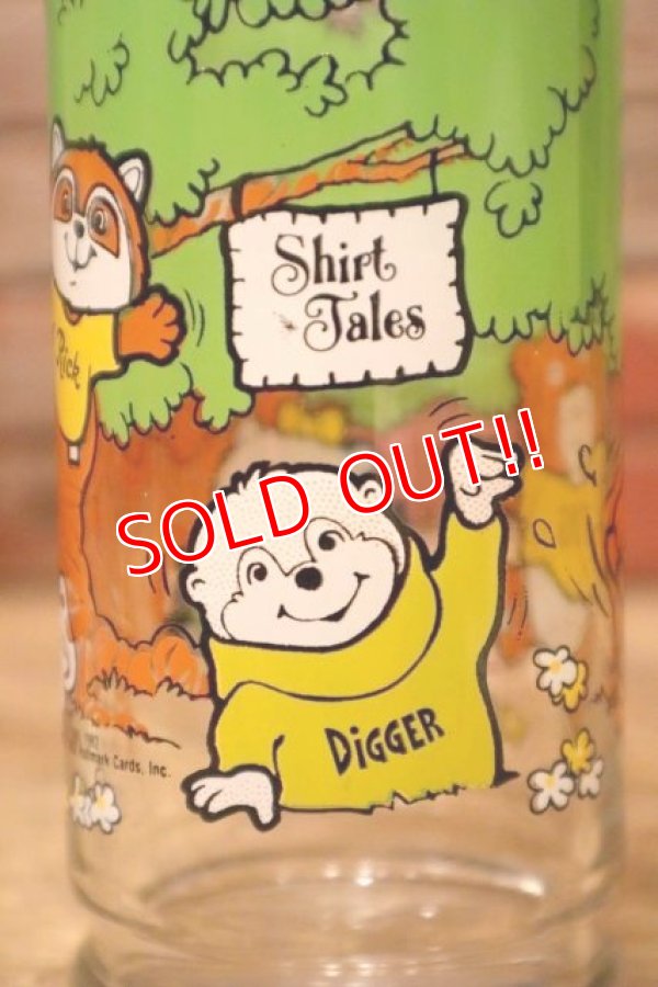 画像2: gs-240605-03 Shirt Tales / 1980's Glass (高さ約15.5cm)