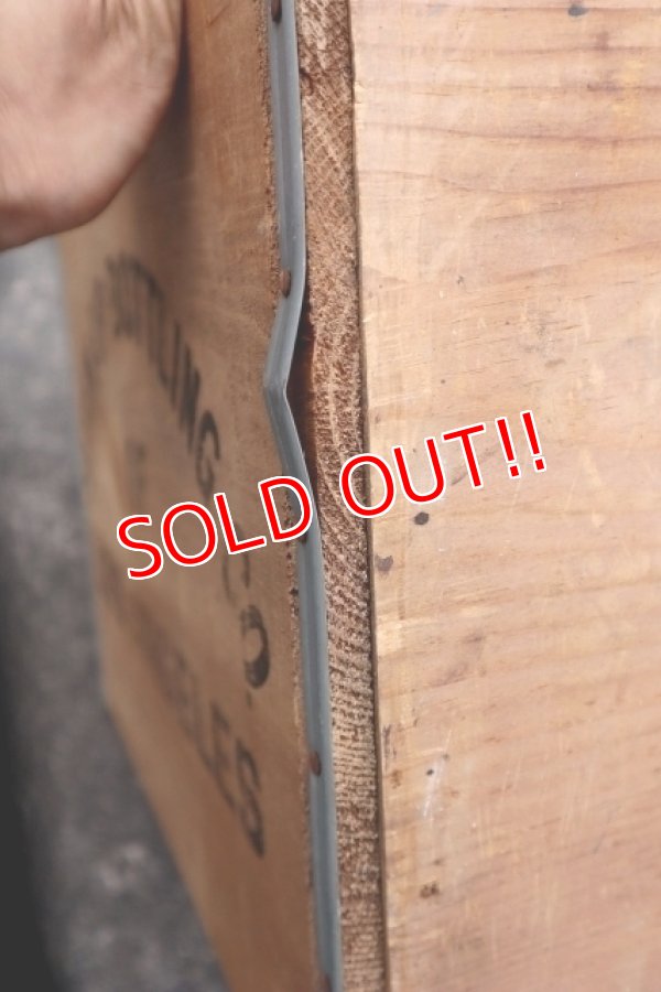 画像11: dp-240604-11 SEVEN UP 7up / 1970's Wood Box