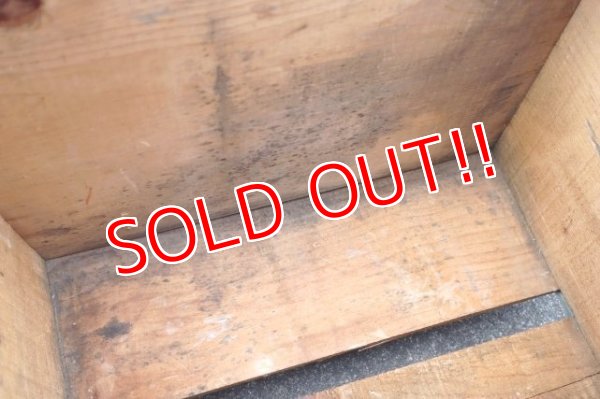 画像9: dp-240604-11 SEVEN UP 7up / 1970's Wood Box