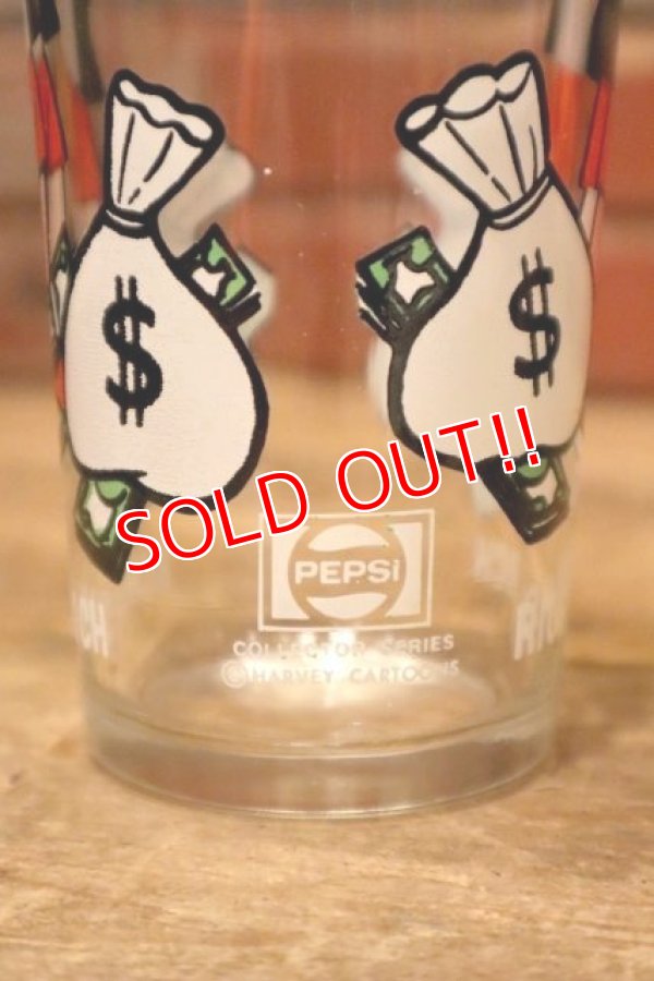 画像8: gs-240605-33 RICHIE RICH / 1970's PEPSI Collectors Series 16 oz. Glass