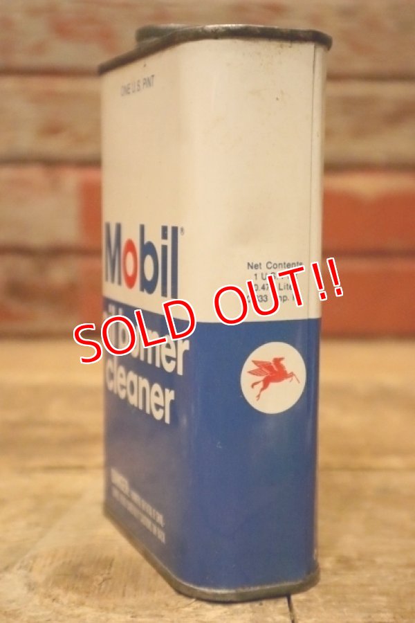 画像4: dp-240207-07 Mobil / 1970's〜 oil burner cleaner One Pint Can