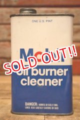 画像: dp-240207-07 Mobil / 1970's〜 oil burner cleaner One Pint Can