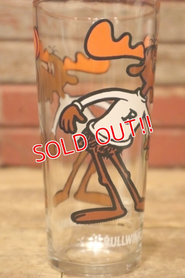 画像3: gs-240605-27 BULLWINKLE / 1970's PEPSI Collectors Series 16 oz. Glass