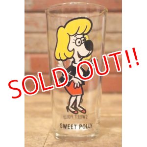 画像: gs-240611-10 Under Dog / Sweet Polly 1970's PEPSI Collectors Series 16 oz. Glass