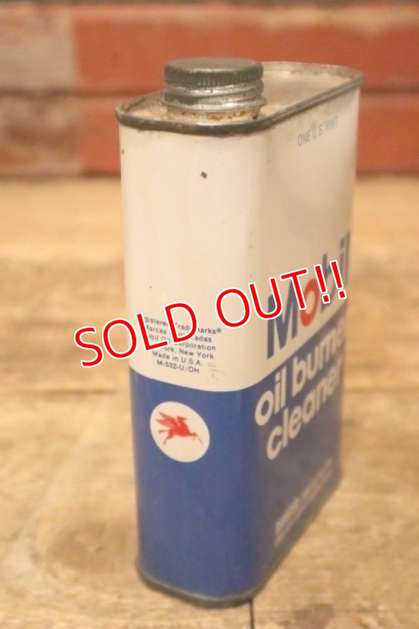 画像5: dp-240207-07 Mobil / 1970's〜 oil burner cleaner One Pint Can