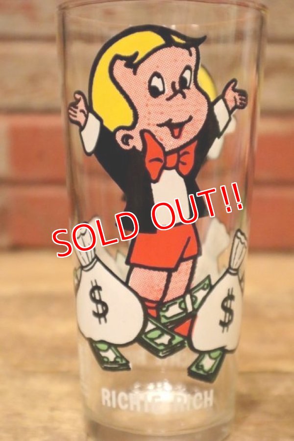 画像3: gs-240605-33 RICHIE RICH / 1970's PEPSI Collectors Series 16 oz. Glass